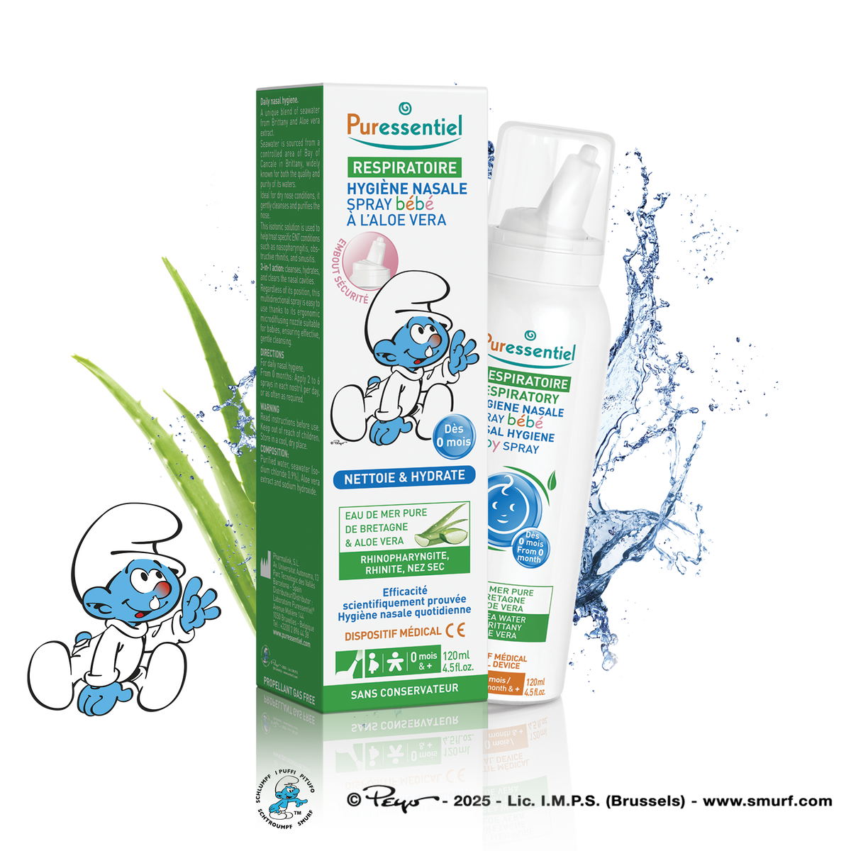Spray Hygiène Nasale Bébé