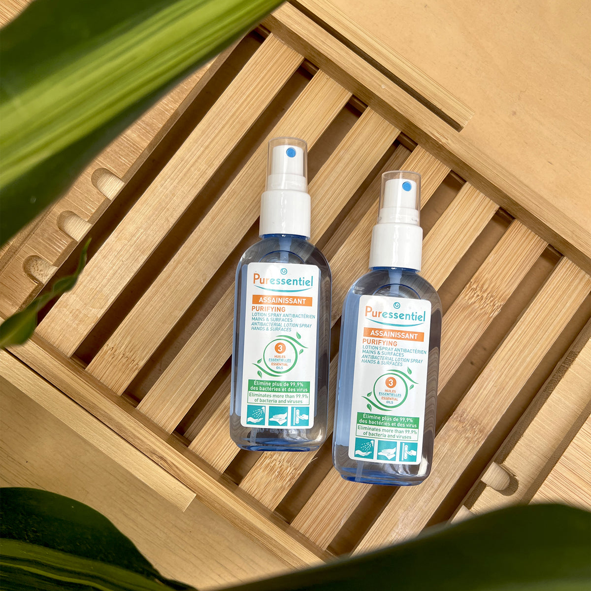 Duo Lotion Spray Antibactérien Assainissant 80 ml
